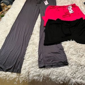 Womens lounge pants. 3 pair for one price.